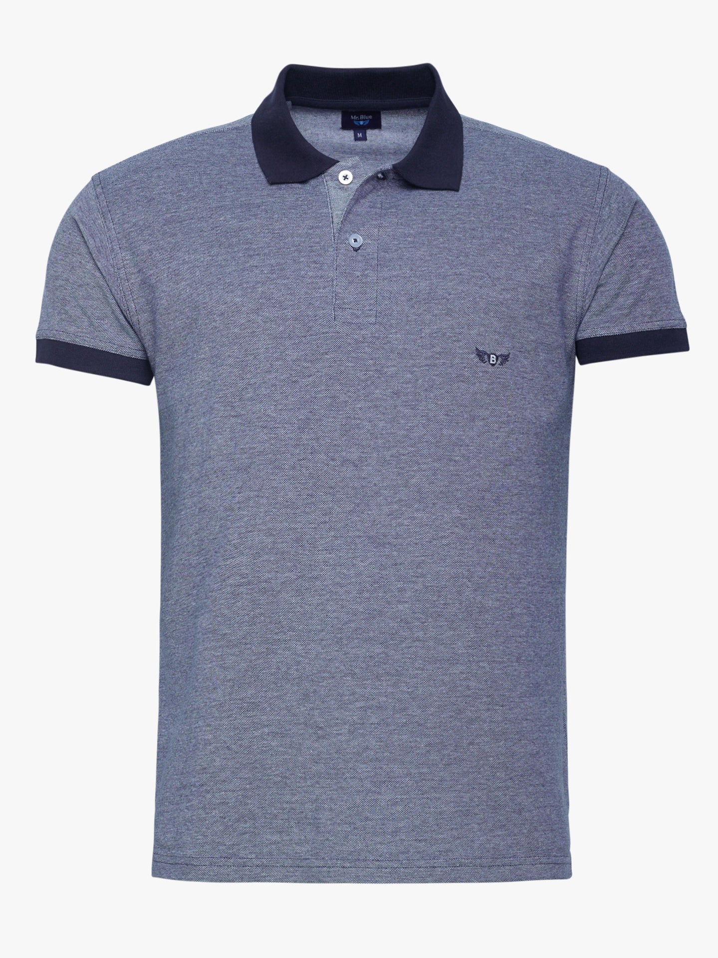BLUE POLO SHORT SLEEVE REGULAR FIT MR. BLUE