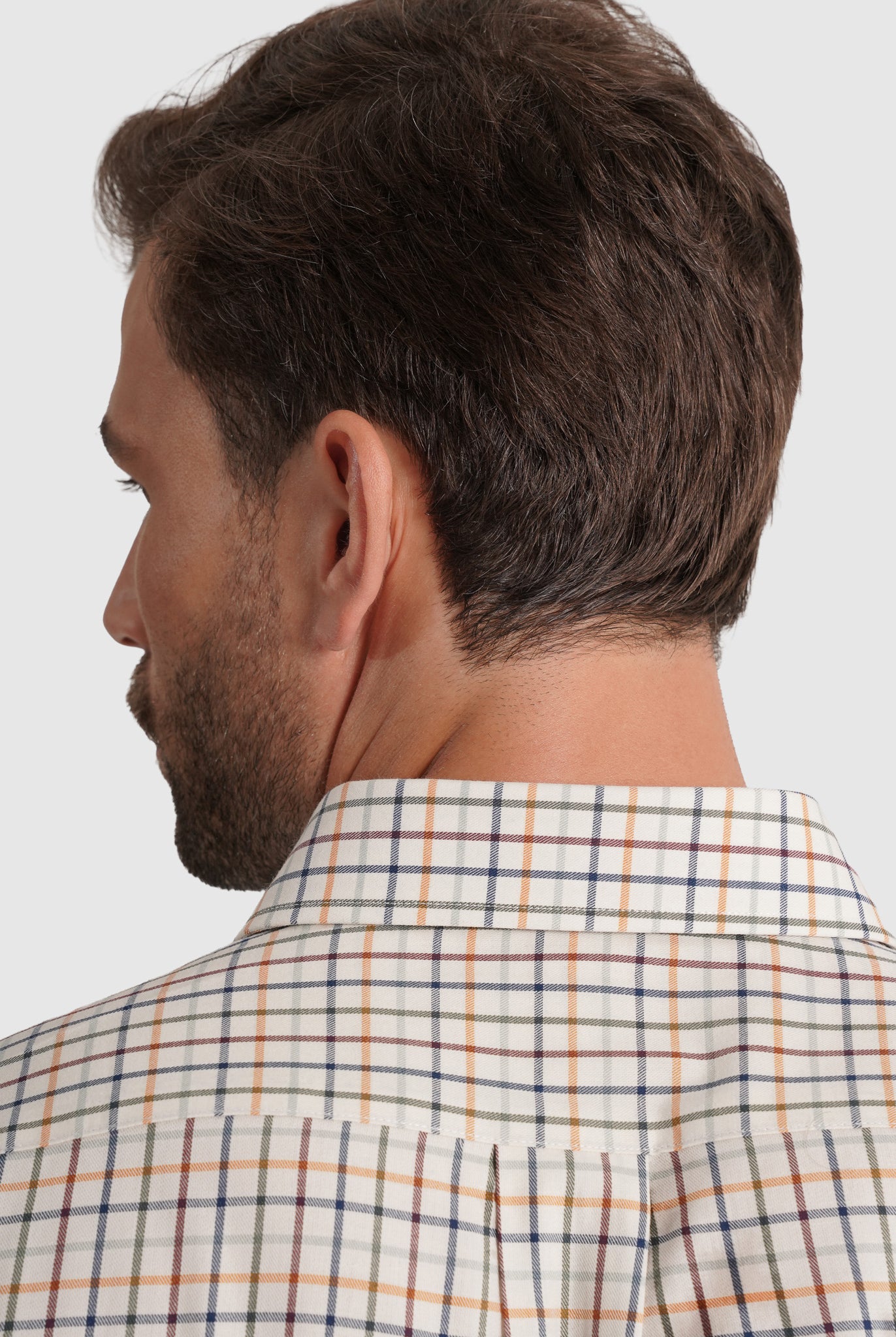 Camisa Algodão Vermelha Manga Comprida Regular Fit Mr. Blue