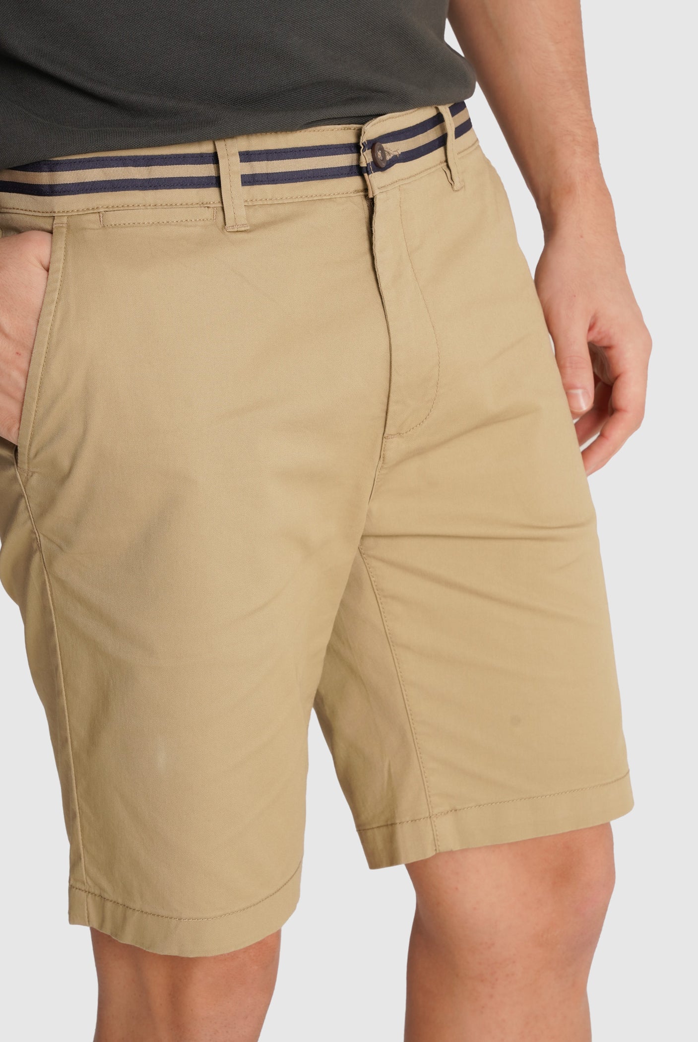 TWILL CAMELS REGULAR FIT MR. BLUE