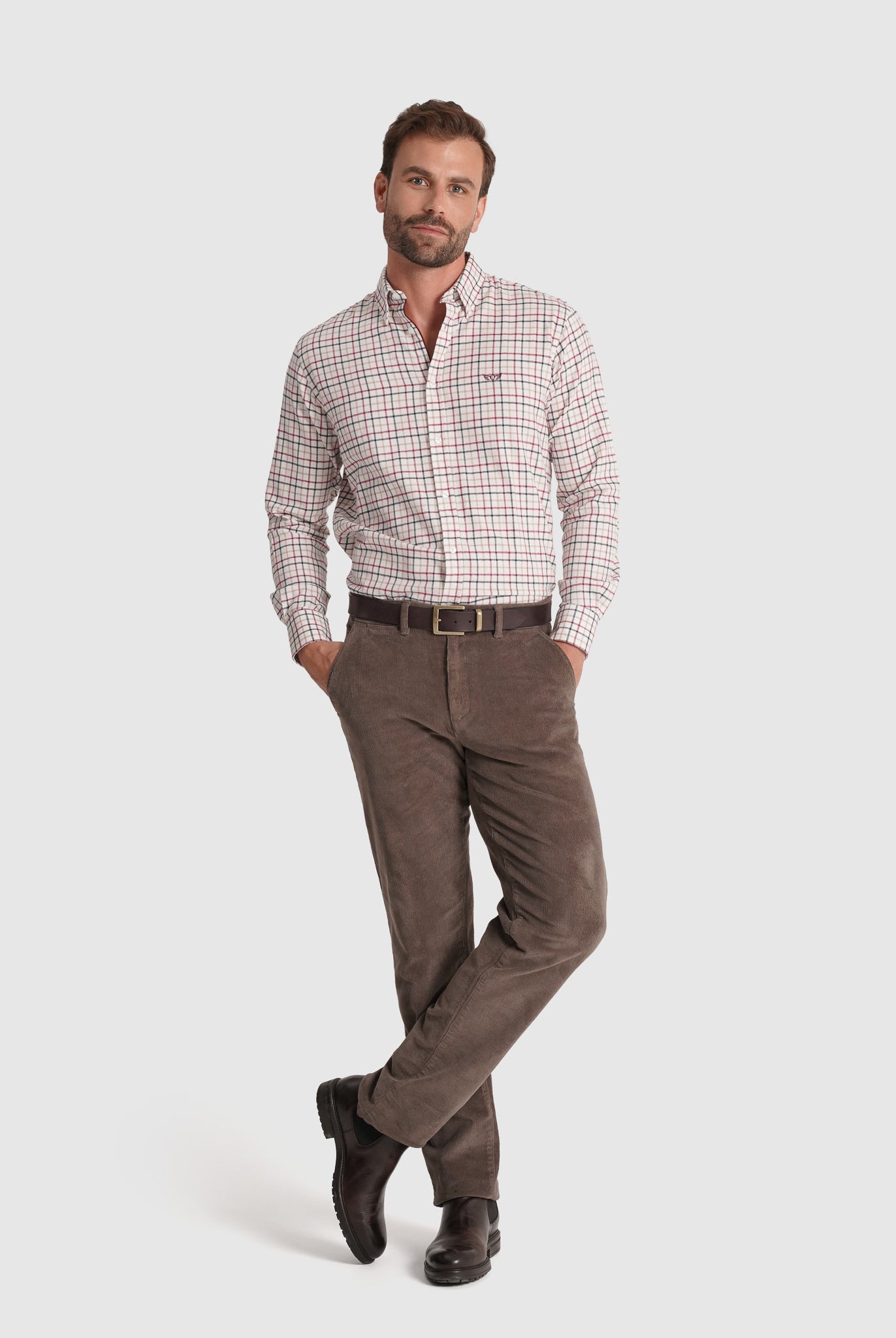 Camisa Vayella Azul Manga Comprida Regular Fit Mr. Blue