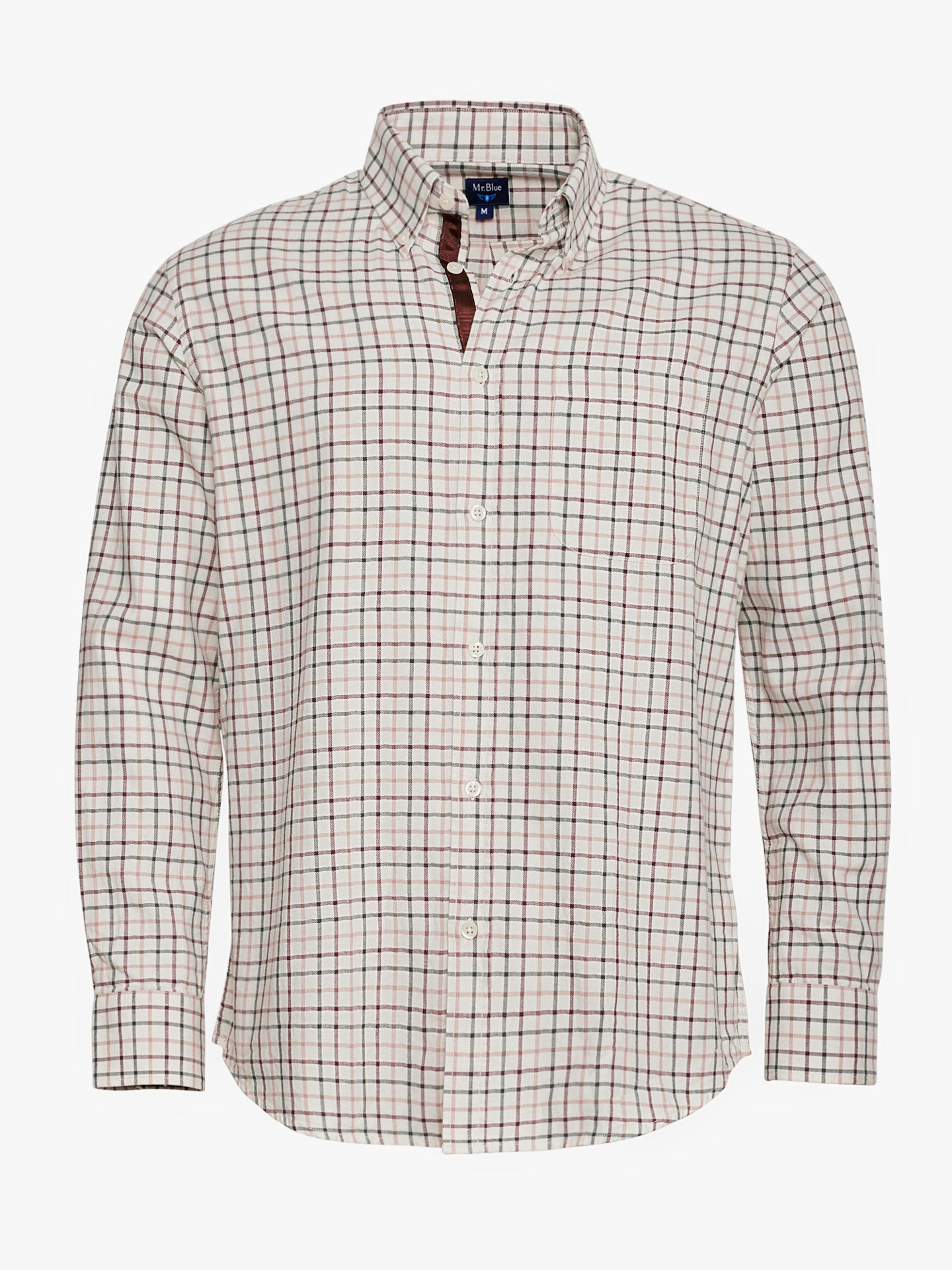 CAMISA FLANELA CASTANHA REGULAR FIT MR. BLUE