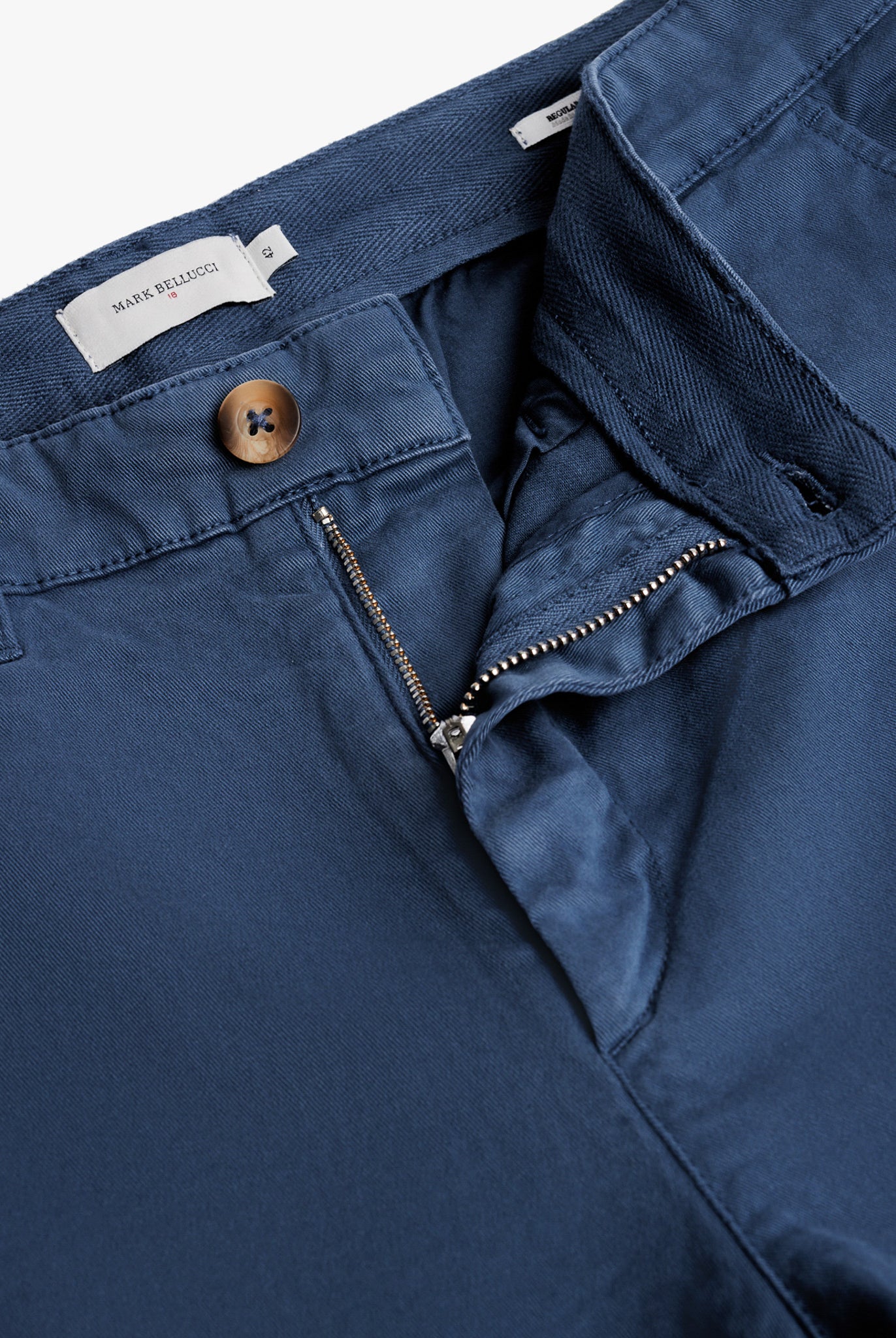 Calça Azuis Regular Fit Mr. Blue