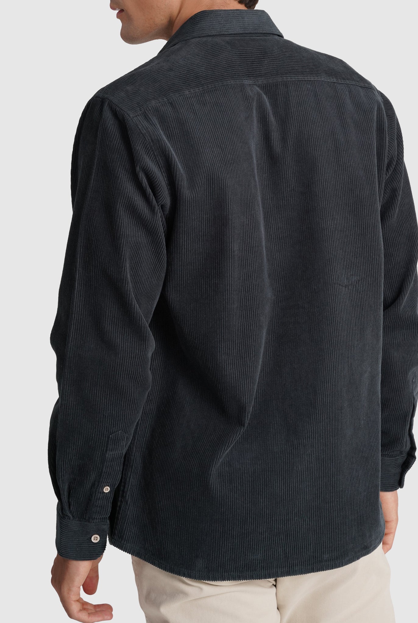 Sobrecamisa Algodão Azul Manga Comprida Regular Fit Mr. Blue