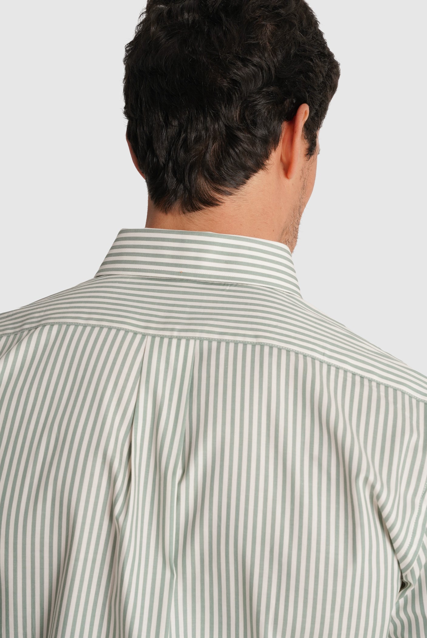 LONG SLEEVE GREEN SHIRT REGULAR FIT MR. BLUE