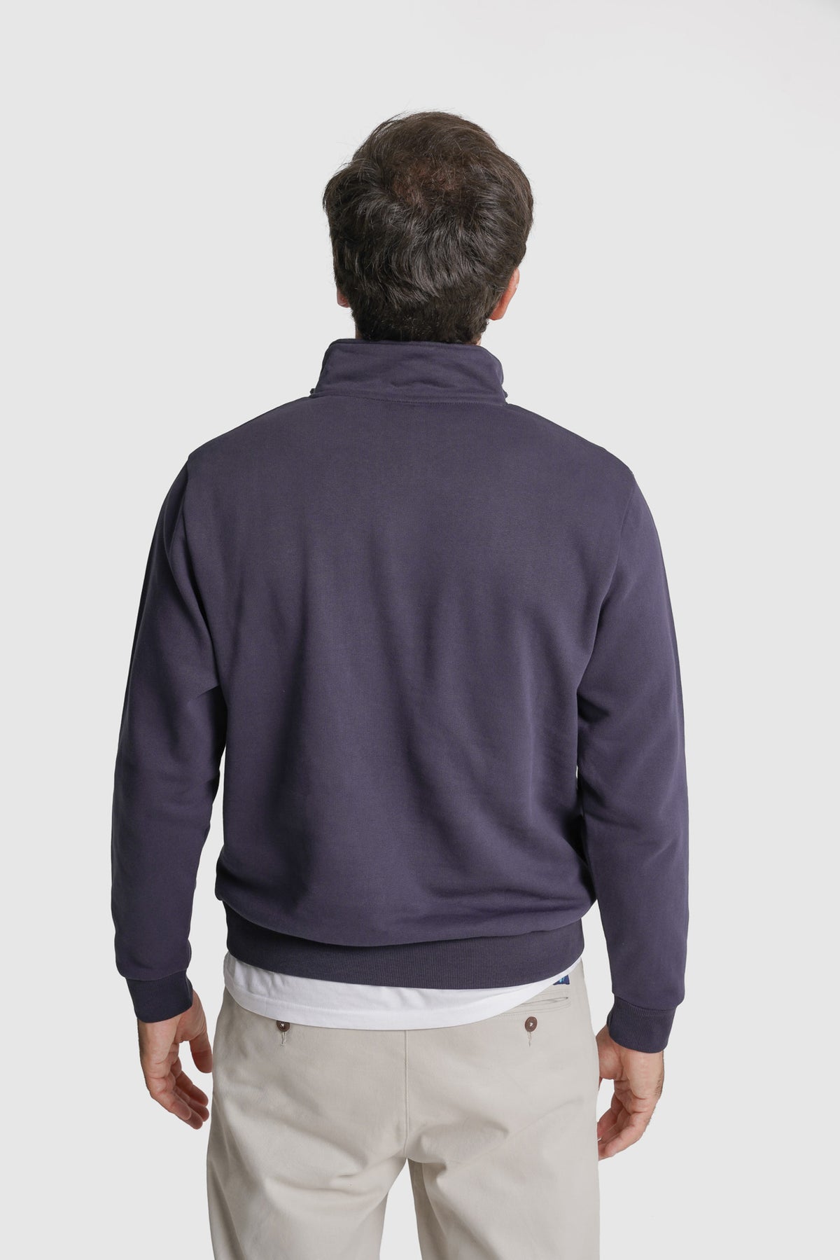 HOODIE ALGODÃO AZUL LISO MR. BLUE