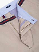 Calças Chino Bege slim fit