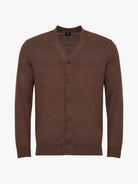 PULLOVER CAXEMIRA CASTANHO COM COTOVELEIRA REGULAR FIT MR. BLUE