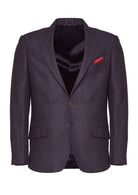 Blazer ClÃ¡ssico Tweed de lÃ£ Mr. Blue