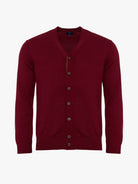 PULLOVER LÃ BORDEAUX COM COTOVELEIRA REGULAR FIT MR. BLUE