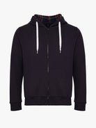 HOODIE ALGODÃO AZUL MANGA COMPRIDA REGULAR FIT MR. BLUE