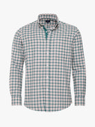 CAMISA ALGODÃO VERDE MANGA COMPRIDA REGULAR FIT MR. BLUE