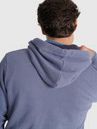 HOODIE ALGODÃO AZUL MANGA COMPRIDA REGULAR FIT MR. BLUE