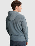 REGULAR FIT BLUE HOODIE MR. BLUE