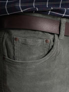 CALÇAS ALGODÃO VERDES SLIM FIT MR. BLUE