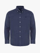CAMISA ALGODÃO AZUL MANGA COMPRIDA REGULAR FIT MR. BLUE