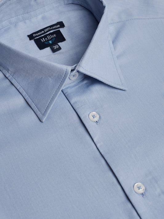 CAMISA AZUL CLASSIC FIT MR. AZUL