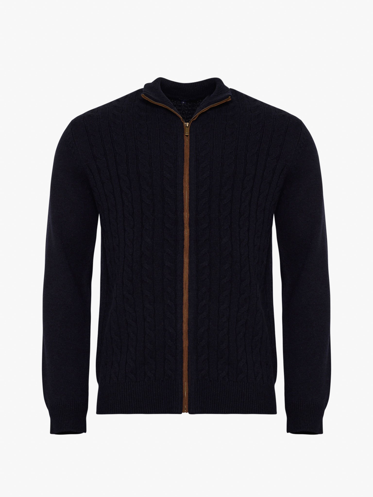 Pullover Lã Azul Manga Comprida Regular Fit Mr. Blue