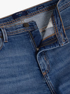 CALÇAS GANGA AZUIS SLIM FIT MR. BLUE