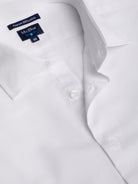 Camisa Algodão Branca Manga Comprida Classic Fit Mr. Blue