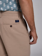 Bermuda Linho Beges Regular Fit Mr. Blue