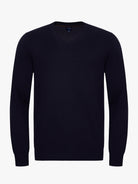 PULLOVER ALGODÃO AZUL MANGA COMPRIDA REGULAR FIT MR. BLUE