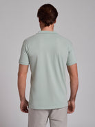 Polo Verde Manga Curta Regular Fit Mr. Blue