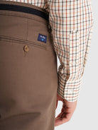 CALÇAS ESTRUTURADA VERDES SLIM FIT MR. BLUE