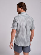 CAMISA LINHO VERDE MANGA CURTA REGULAR FIT MR. BLUE