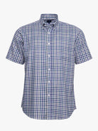 Camisa Algodão Verde Manga Curta Regular Fit Mr. Blue