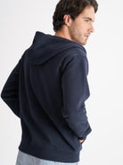Hoodie Azul Com logo Mr. Blue
