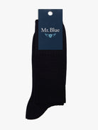 MEIAS ALGODÃO AZUIS REGULAR FIT MR. BLUE
