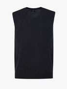 PULLOVER FINO AZUL MANGA CURTA REGULAR FIT MR. BLUE