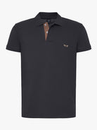 Polo Azul Manga Curta Regular Fit Mr. Blue