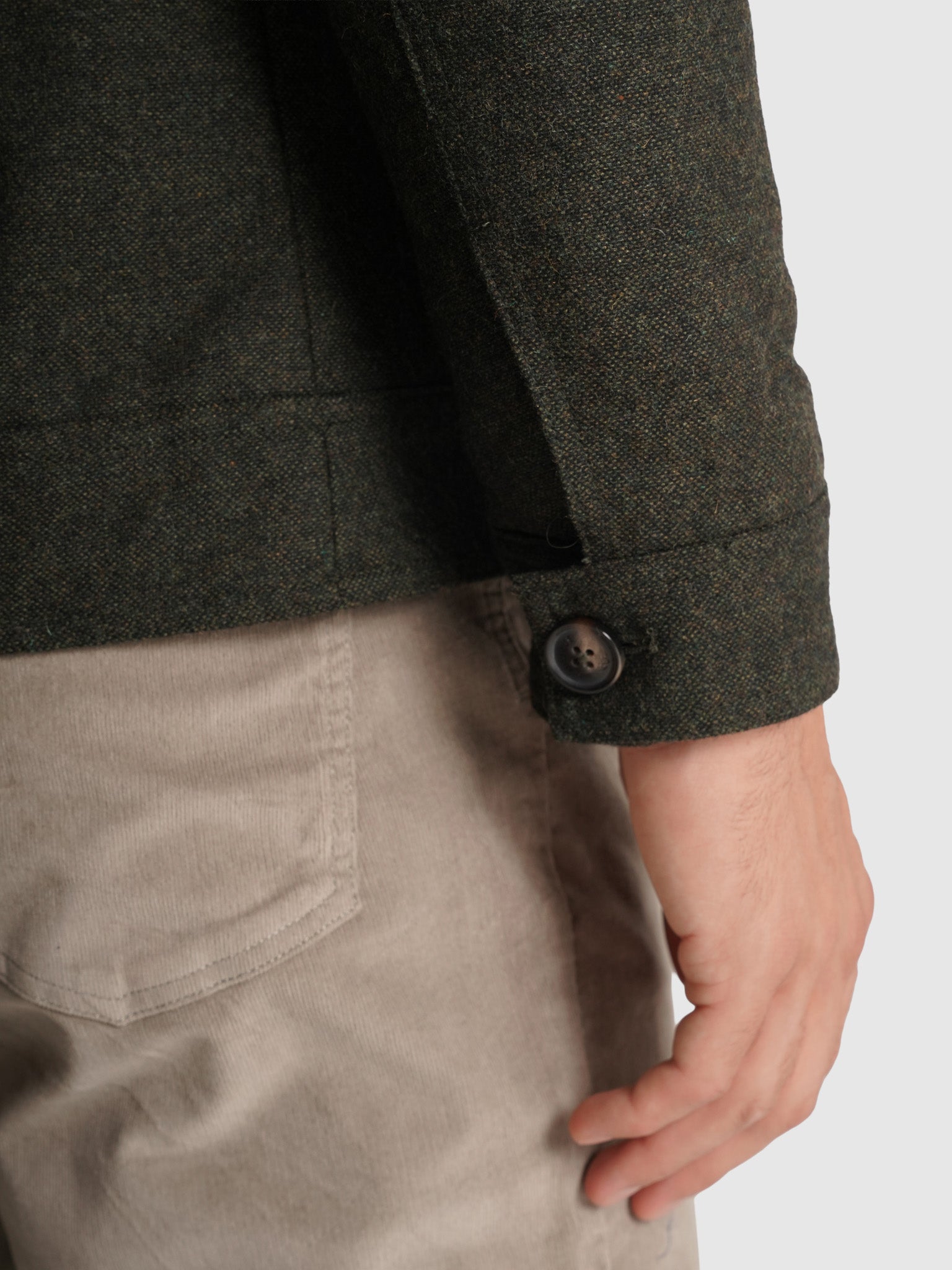 Blusão Verde Regular Fit Mr. Blue