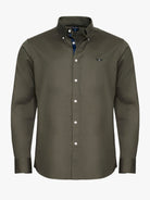 CAMISA VERDE REGULAR FIT MR. BLUE