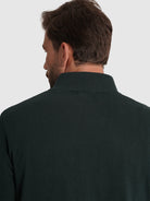 Pullover Caxemira Verde Manga Comprida Regular Fit Mr. Blue