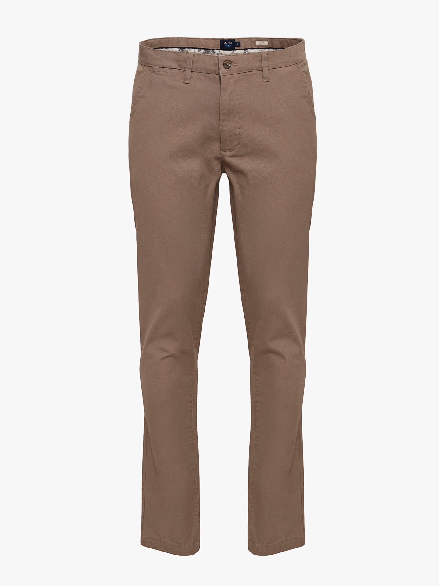 CALÇAS ESTRUTURADA BEGES SLIM FIT MR. BLUE