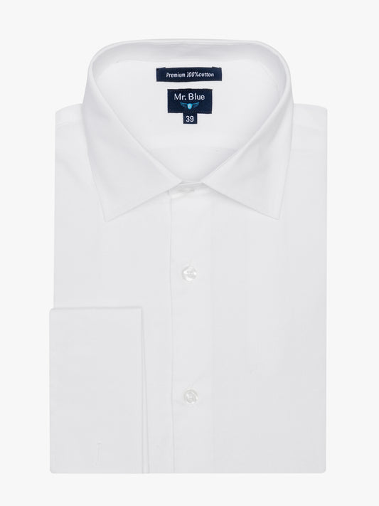 CAMISA BLANCA CLASSIC FIT MR. AZUL