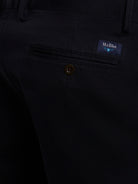 CALÇAS ESTRUTURADA AZUIS SLIM FIT MR. BLUE