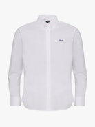 CAMISA ALGODÃO BRANCA MANGA COMPRIDA REGULAR FIT MR. BLUE