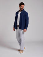 Camisa Algodão Azul Manga Comprida Regular Fit Mr. Blue