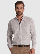 Camisa Algodão Azul Manga Comprida Regular Fit Mr. Blue