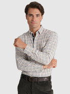 Camisa Algodão Azul Manga Comprida Regular Fit Mr. Blue