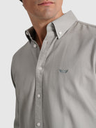 Camisa Algodão Verde Manga Comprida Regular Fit Mr. Blue