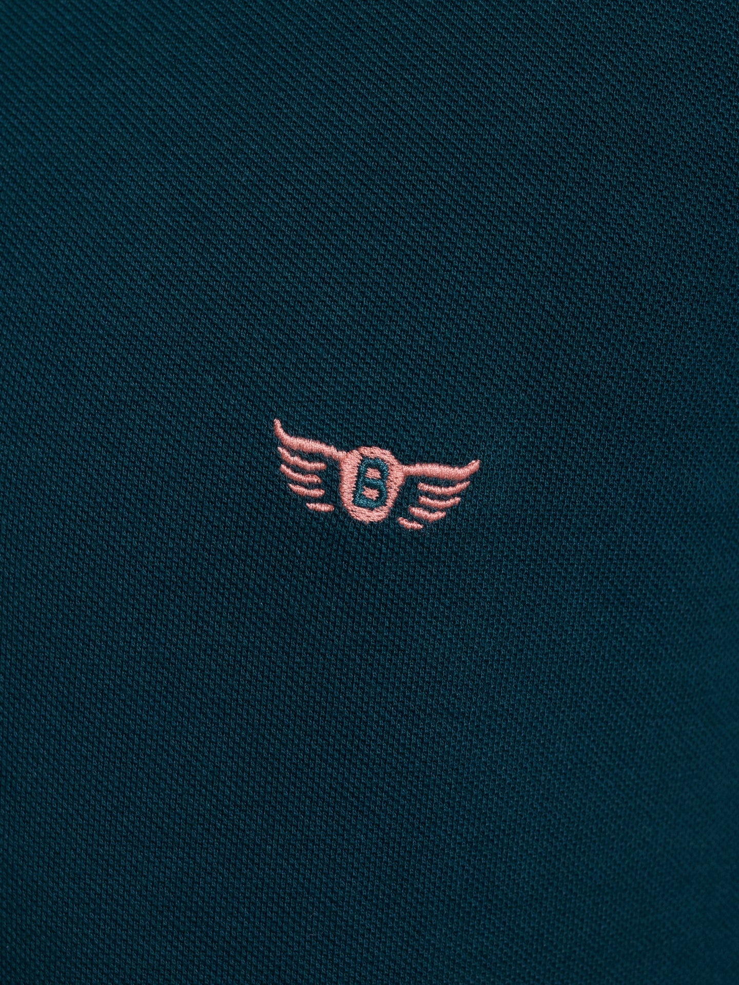 Polo Verde Manga Curta Regular Fit Mr. Blue