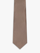 Gravata De Seda Bege Mr. Blue