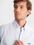 CAMISA AZUL REGULAR FIT MR. BLUE