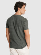 T-SHIRT AZUL MANGA CURTA REGULAR FIT MR. BLUE