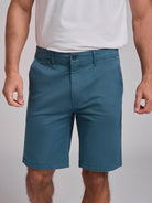 Bermuda Algodão Verdes Regular Fit Mr. Blue