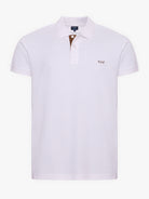 Polo Branco Manga Curta Regular Fit Mr. Blue